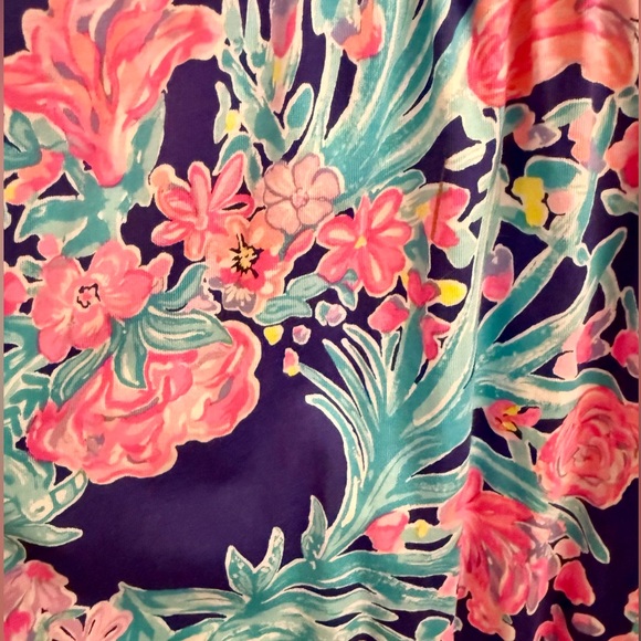 Lilly Pulitzer Blue and Pink Floral Dress - Picture 4 of 6